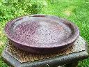 Plat en chêne violet