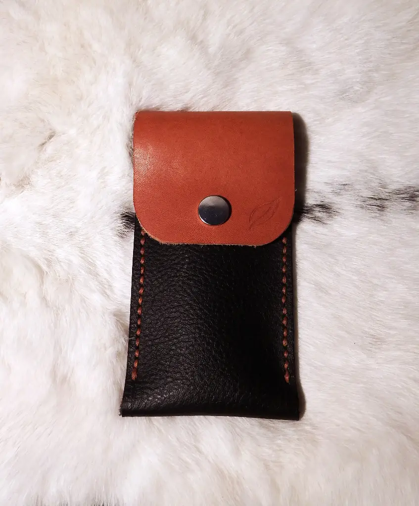Etui pour couteau pliant bicolore