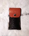 Etui pour couteau pliant bicolore