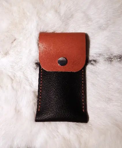 [EtuiCuir002] Etui pour couteau pliant bicolore